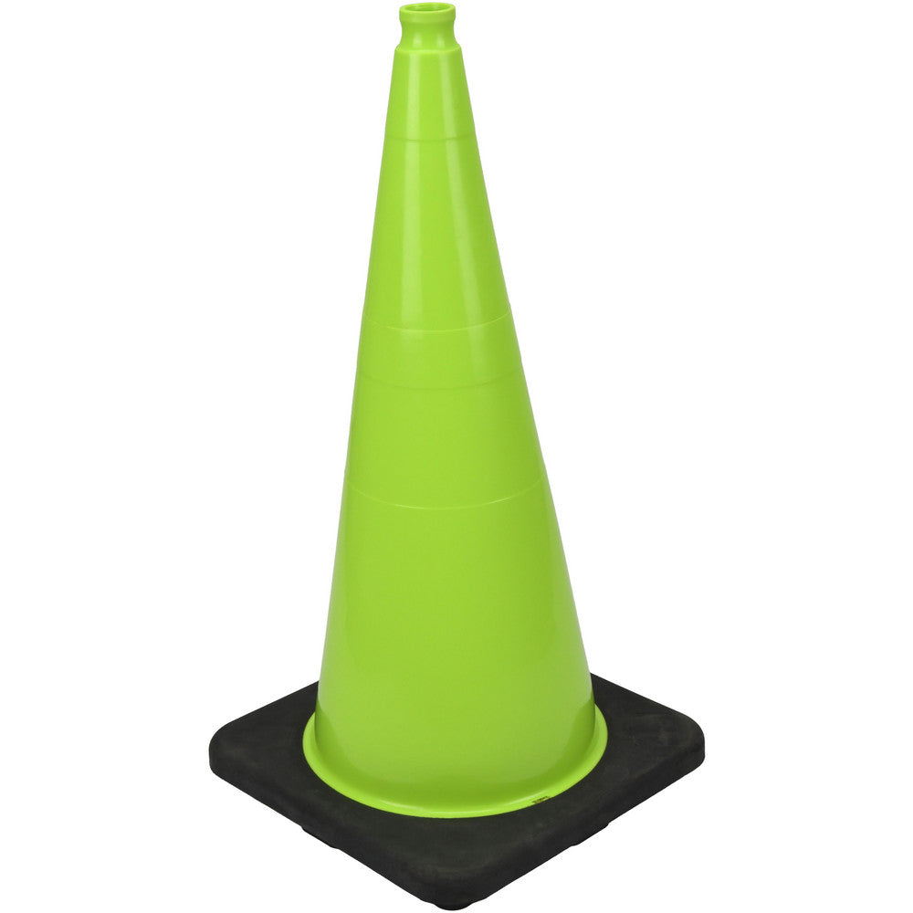 PRO-SAFE 03-500-65 Rigid Cone Polyvinylchloride, 28" OAH, Lime