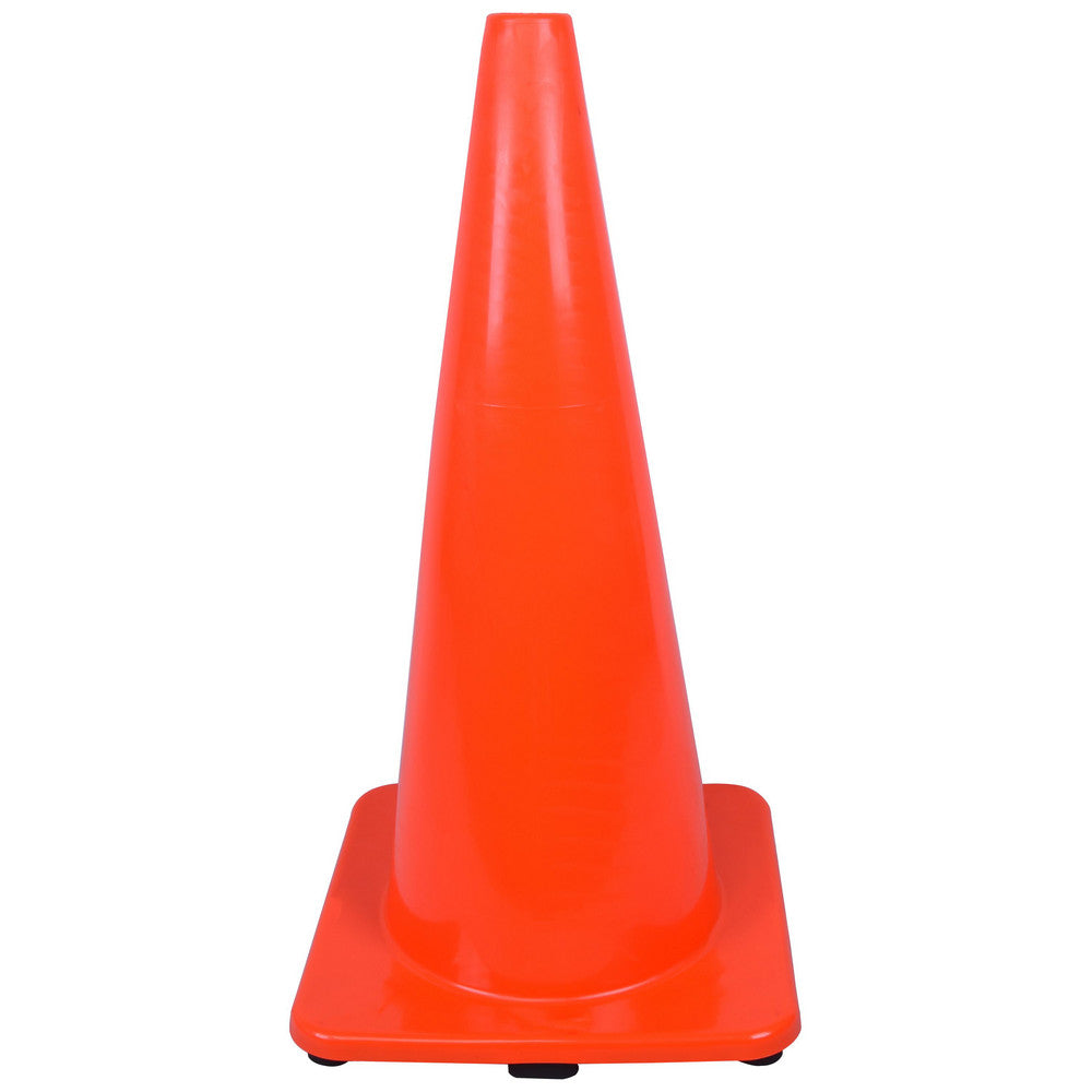PRO-SAFE DH-TC-70WC[NT] Rigid Cone Polyvinylchloride, 28" OAH, Orange