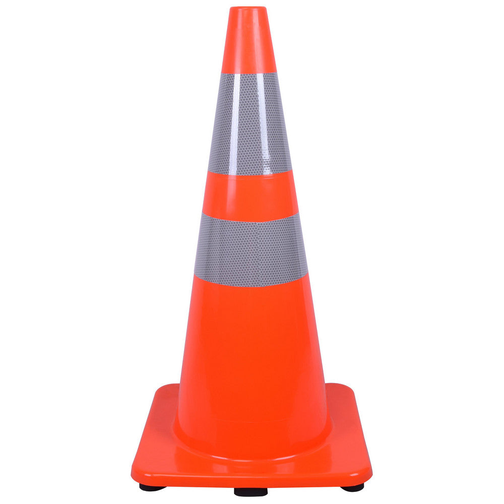 PRO-SAFE DH-TC-70WC Rigid Cone Polyvinylchloride, 28" OAH, Orange