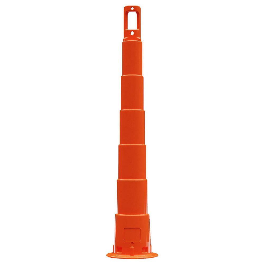 PRO-SAFE 650R1-O 50.4" High, 7.6" Wide Reflective Trim Line Channelizer Post
