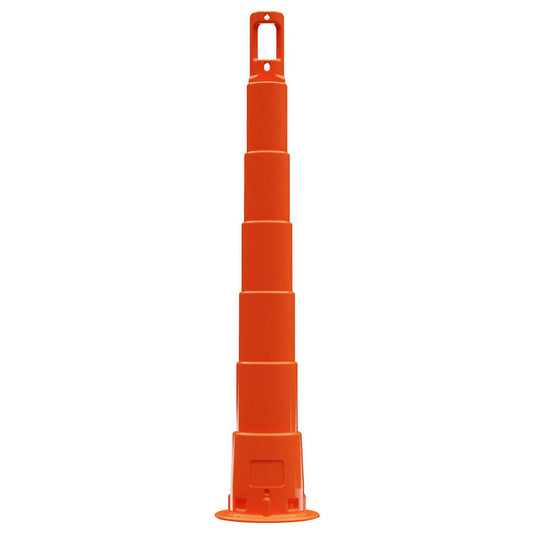 PRO-SAFE 650R1-O 50.4" High, 7.6" Wide Reflective Trim Line Channelizer Post