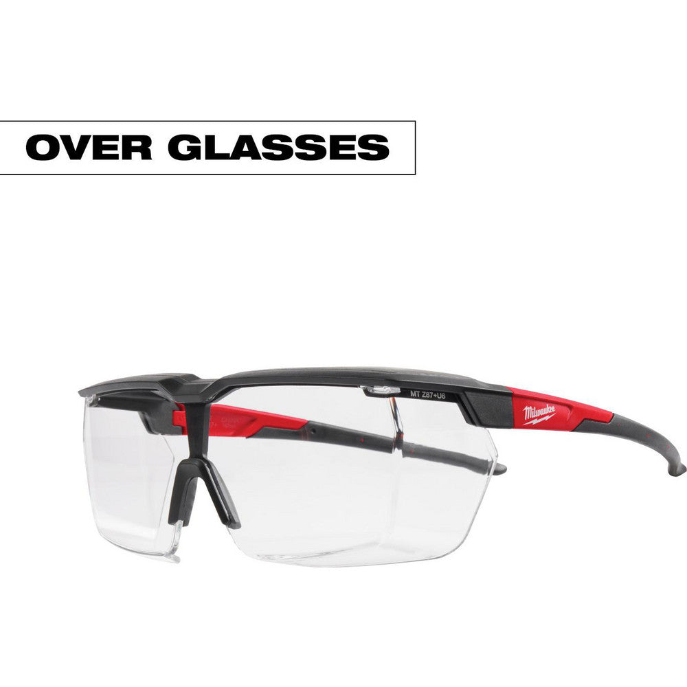 Milwaukee Tool 48-73-2070 Safety Glasses Anti-Fog & Scratch-Resistant, Polycarbonate, Clear Lenses, Full-Framed