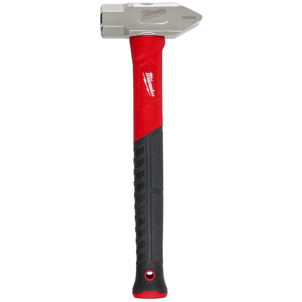 Milwaukee Tool 48-22-9313 Ball Pein & Cross Pein Hammers Hammer Type Cross Pein  Head Weight (oz.) 40.00  Handle Material Fiberglass  Fractional Face Diameter 1-5/8 (Inch) Head Material Forged Steel  Handle Style Anti-Slip Grip Overmold