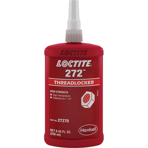 Loctite 195542 Threadlocker Red, 250 mL, Bottle