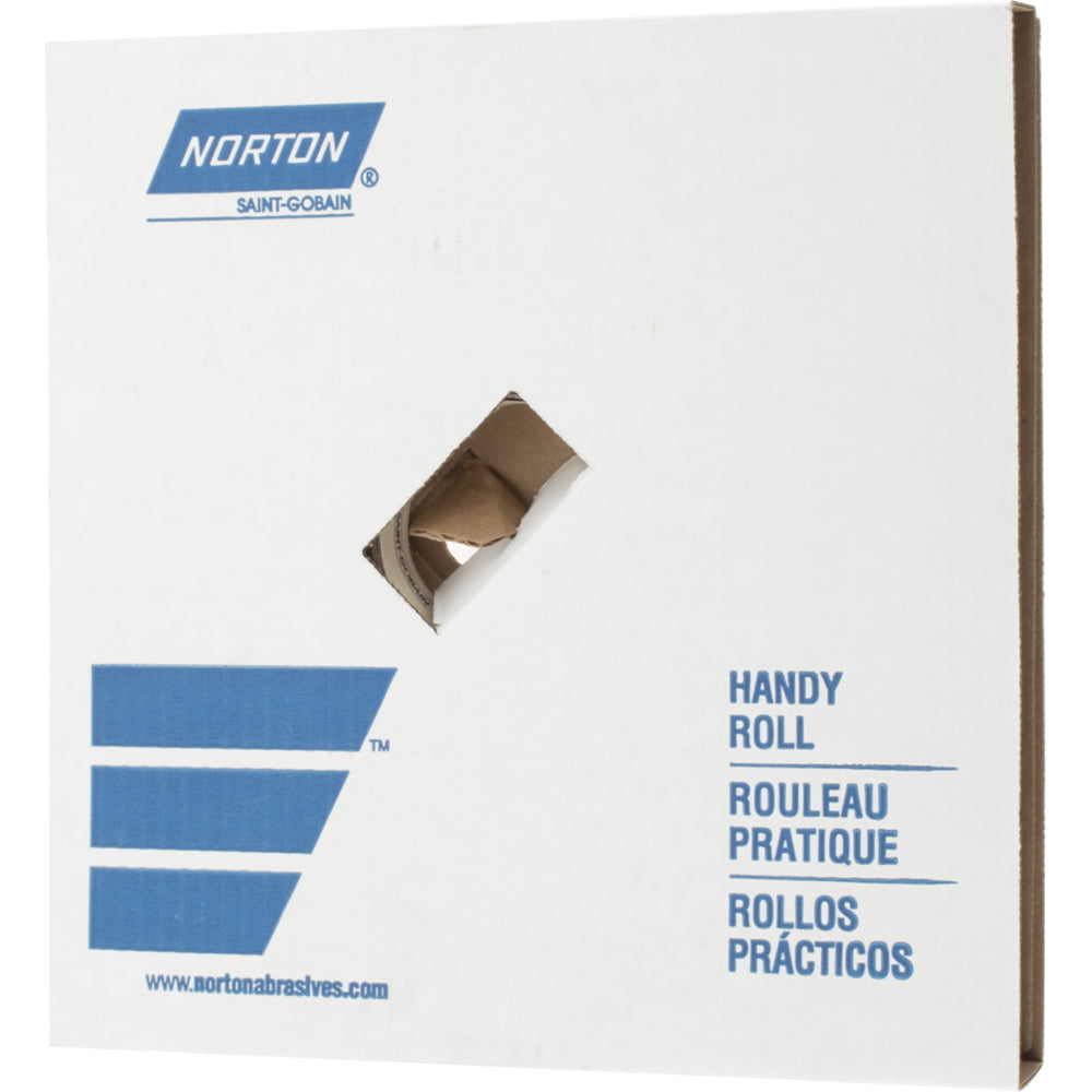 Norton 66261136186 Shop Roll 180 Grit, Aluminum Oxide
