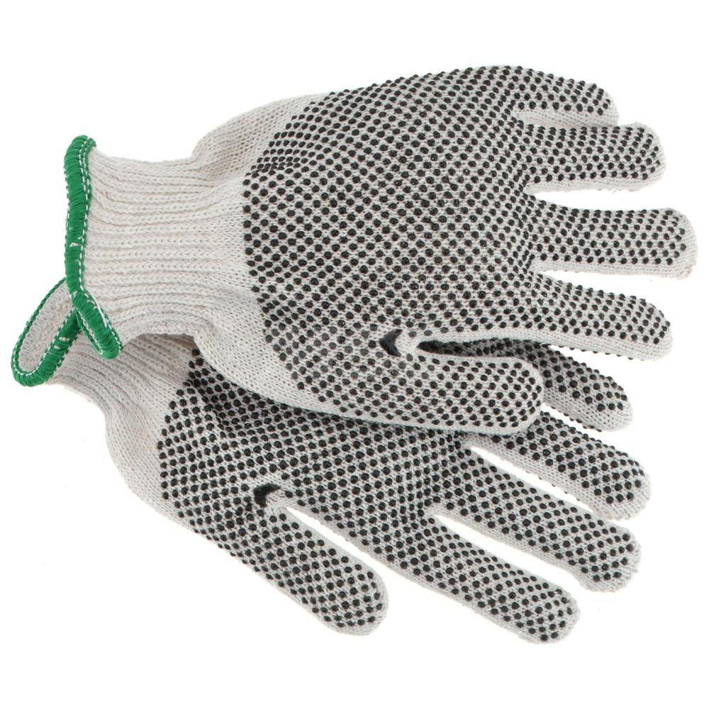 MCR Safety 9668XL Work Gloves MCR Safety Size X-Large, PVC-Coated Cotton Blend, General Purpose