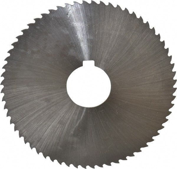 Controx 12601011010001 Slitting & Slotting Saw 4" Dia, 0.04" Thick, 1" Arbor Hole, 64 Teeth, Cobalt