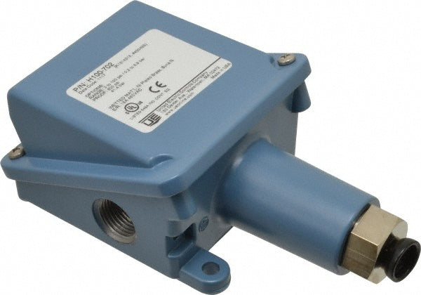 United Electric Controls H100-702 General Purpose Diaphragm Pressure Switch 3 psi to 100 psi, 1/4" NPTF Thread
