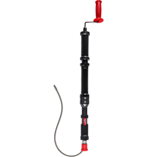 Milwaukee Tool 49-16-3574 Electric & Gas Drain Cleaning Machines Machine Type Drum  For Use With Urinal  For Minimum Pipe Size 0.375in  For Maximum Pipe Size 0.375in  Overall Length 4.00  Overall Width 0