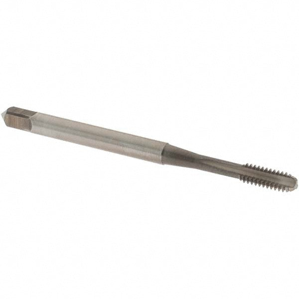 OSG 2401203 Straight Flute Tap #5-40 UNC, 3 Flute, Bottoming Chamfer, 2B & 3B Class of Fit, Vanadium High-Speed Steel, Nitride Finish