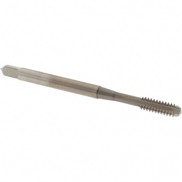 OSG 2401603 Straight Flute Tap #6-32 UNC, 3 Flute, Bottoming Chamfer, 2B Class of Fit, Vanadium High-Speed Steel, Nitride Finish