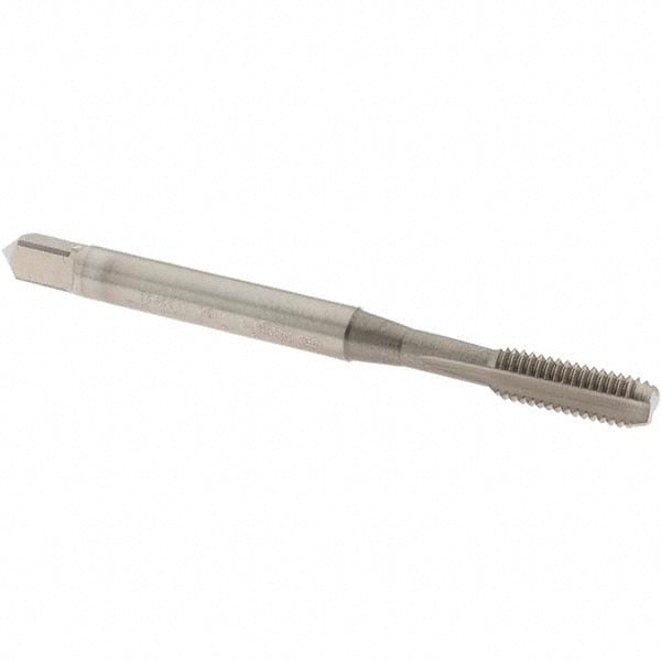 OSG 2402803 Straight Flute Tap #10-32 UNF, 3 Flute, Bottoming Chamfer, 2B Class of Fit, Vanadium High-Speed Steel, Nitride Finish