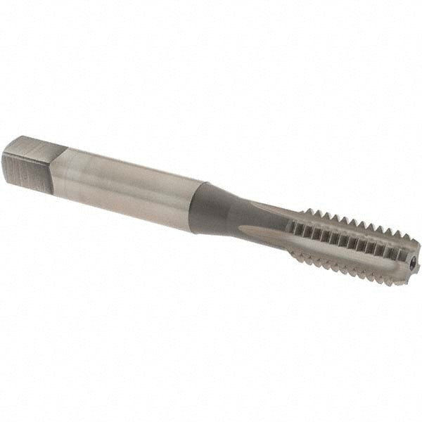OSG 2493803 Straight Flute Tap 5/16-18 UNC, 4 Flute, Bottoming Chamfer, 2B Class of Fit, Vanadium High-Speed Steel, Nitride Finish