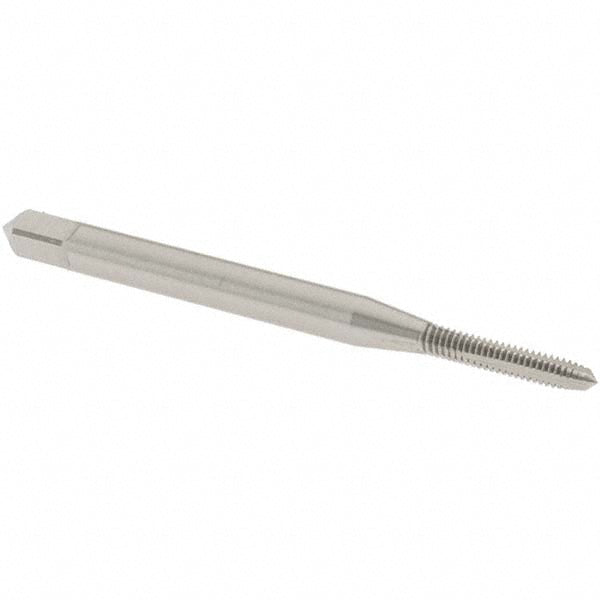 OSG 2492800 Straight Flute Tap #2-56 UNC, 3 Flute, Plug Chamfer, 2B Class of Fit, Vanadium High-Speed Steel, Bright/Uncoated Finish