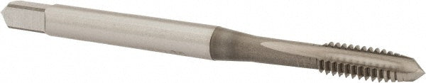 OSG 2401903 Straight Flute Tap #8-32 UNC, 3 Flute, Plug Chamfer, 2B Class of Fit, Vanadium High-Speed Steel, Nitride Finish