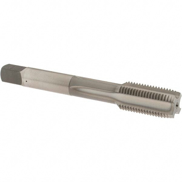 OSG 2407903 Straight Flute Tap 1/2-20 UNF, 4 Flute, Plug Chamfer, 3B Class of Fit, Vanadium High-Speed Steel, Nitride Finish