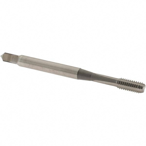 OSG 2495003 Straight Flute Tap M4x0.7 Metric Coarse, 3 Flute, Bottoming Chamfer, 6H Class of Fit, Vanadium High-Speed Steel, Nitride Finish