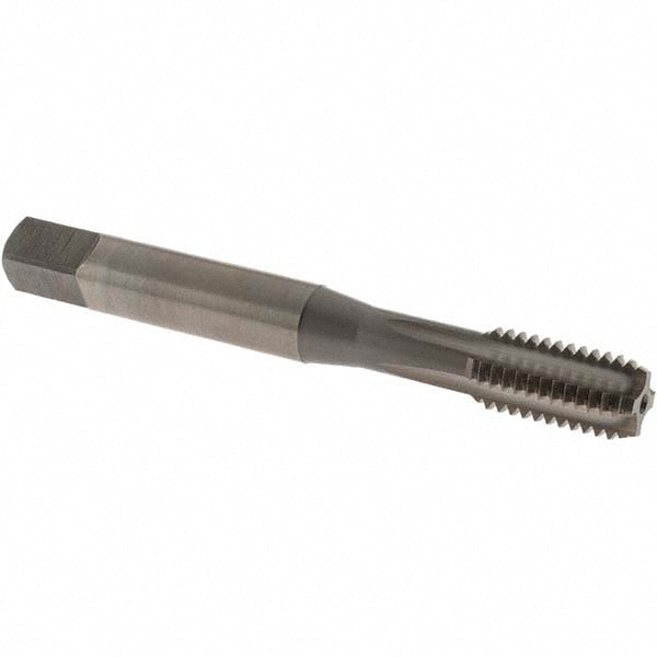 OSG 2411203 Straight Flute Tap M8x1.25 Metric Coarse, 4 Flute, Bottoming Chamfer, 6H Class of Fit, Vanadium High-Speed Steel, Nitride Finish