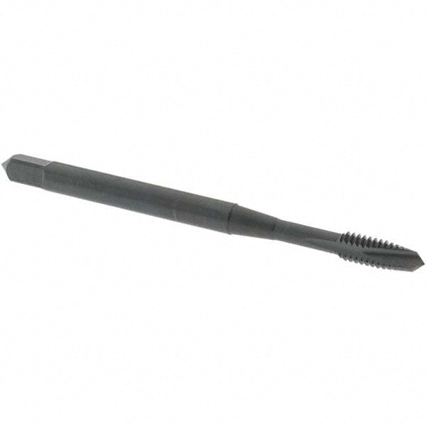 OSG 2807001 Spiral Point Tap #5-40 UNC, 2 Flutes, Plug Chamfer, 2B/3B Class of Fit, HSS-E Vanadium, Steam Oxide Coated