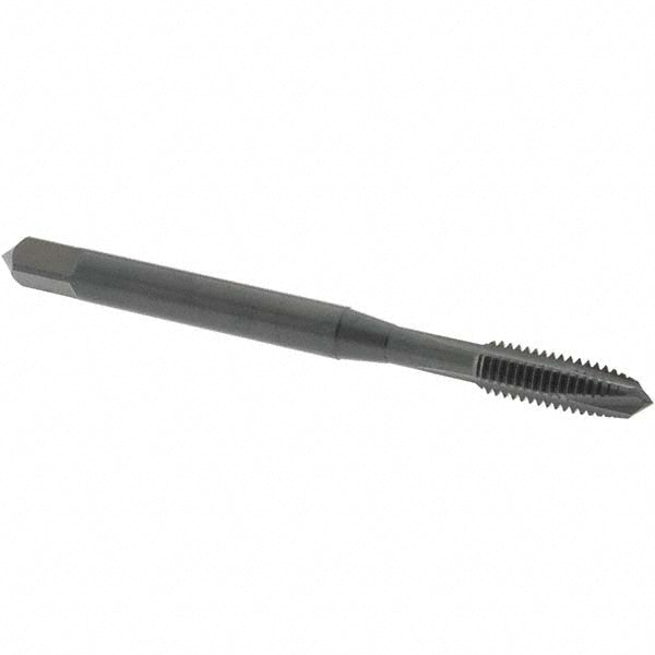 OSG 2808801 Spiral Point Tap #10-32 UNF, 3 Flutes, Plug Chamfer, 3B Class of Fit, HSS-E Vanadium, Steam Oxide Coated