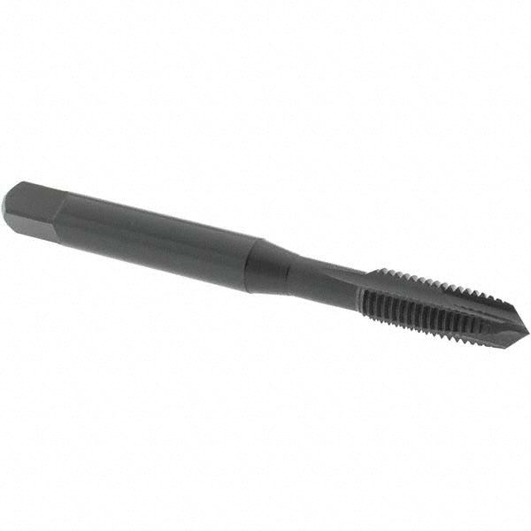 OSG 2830401 Spiral Point Tap 1/4-28 UNF, 3 Flutes, Plug Chamfer, 3B Class of Fit, HSS-E Vanadium, Steam Oxide Coated
