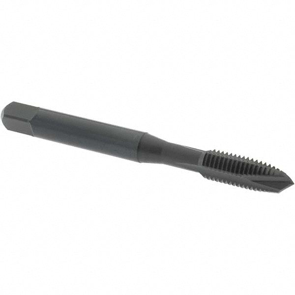 OSG 2835401 Spiral Point Tap 1/4-28 UNF, 3 Flutes, Plug Chamfer, 2B Class of Fit, HSS-E Vanadium, Steam Oxide Coated