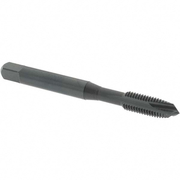 OSG 2840401 Spiral Point Tap 1/4-28 UNF, 3 Flutes, Plug Chamfer, HSS-E Vanadium, Steam Oxide Coated