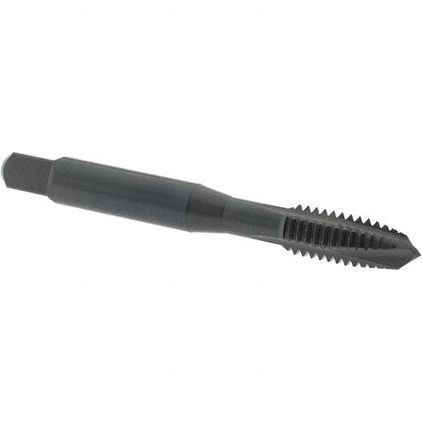 OSG 2840801 Spiral Point Tap 5/16-18 UNC, 3 Flutes, Plug Chamfer, 2B Class of Fit, HSS-E Vanadium, Steam Oxide Coated
