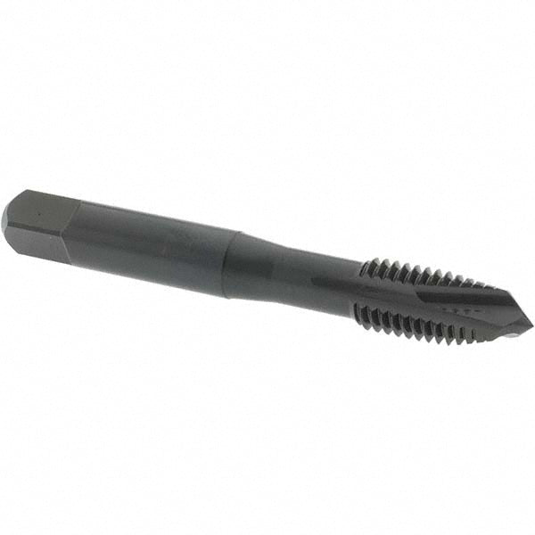OSG 2891801 Spiral Point Tap M10x1.5 Metric, 3 Flutes, Plug Chamfer, 6H Class of Fit, HSS-E Vanadium, Steam Oxide Coated