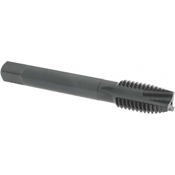 OSG 2892601 Spiral Point Tap M14x2 Metric, 3 Flutes, Plug Chamfer, 6H Class of Fit, HSS-E Vanadium, Steam Oxide Coated