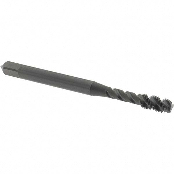 OSG 2908801 Spiral Flute Tap #10-32, UNF, 3 Flute, Modified Bottoming Chamfer, 3B Class of Fit, Vanadium High-Speed Steel, Oxide Finish