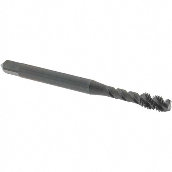 OSG 2919001 Spiral Flute Tap #10-32, UNF, 3 Flute, Modified Bottoming Chamfer, 2B Class of Fit, Vanadium High-Speed Steel, Oxide Finish