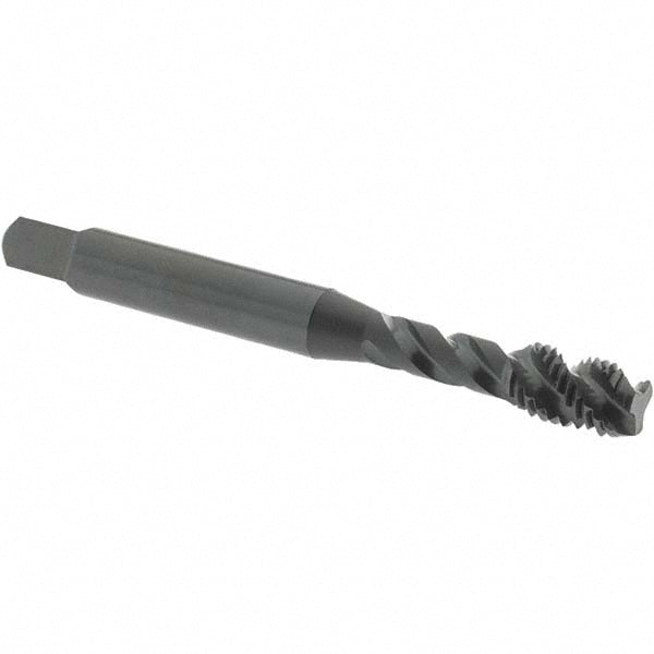 OSG 2930401 Spiral Flute Tap 1/4-28, UNF, 3 Flute, Modified Bottoming Chamfer, 3B Class of Fit, Vanadium High-Speed Steel, Oxide Finish