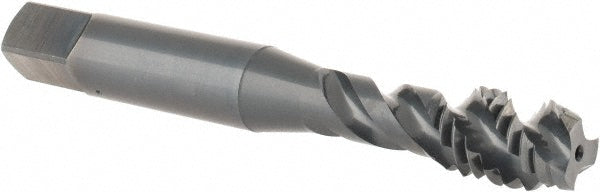 OSG 2931601 Spiral Flute Tap 3/8-16, UNC, 3 Flute, Modified Bottoming Chamfer, 3B Class of Fit, Vanadium High-Speed Steel, Oxide Finish