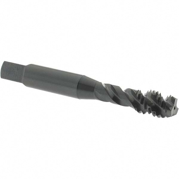 OSG 2941601 Spiral Flute Tap 3/8-16, UNC, 3 Flute, Modified Bottoming Chamfer, 2B Class of Fit, Vanadium High-Speed Steel, Oxide Finish