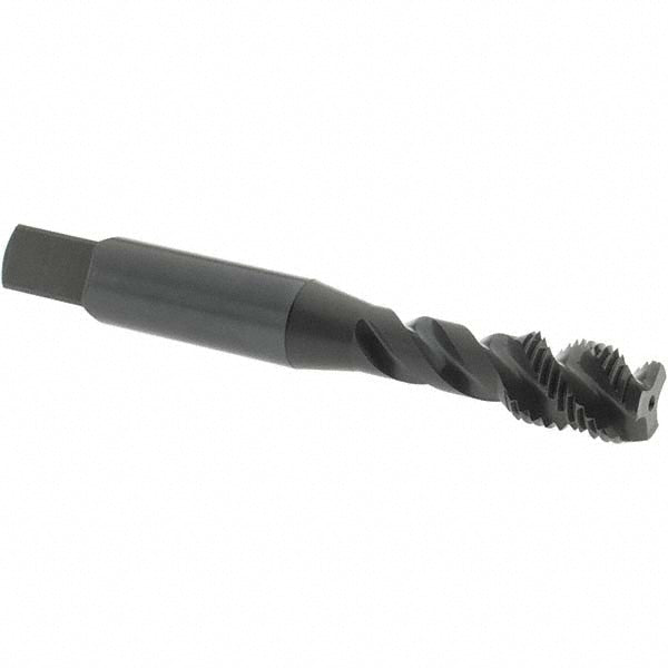 OSG 2941801 Spiral Flute Tap 3/8-24, UNF, 3 Flute, Modified Bottoming Chamfer, Vanadium High-Speed Steel, Oxide Finish