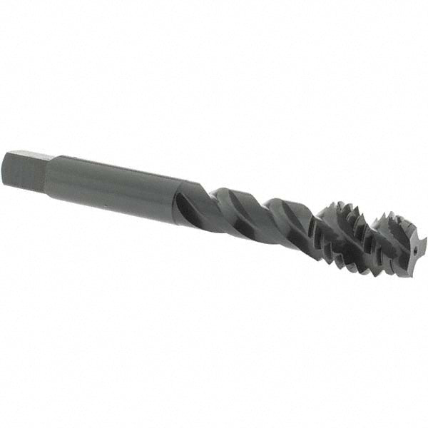 OSG 2932001 Spiral Flute Tap 7/16-14, UNC, 3 Flute, Modified Bottoming Chamfer, 3B Class of Fit, Vanadium High-Speed Steel, Oxide Finish