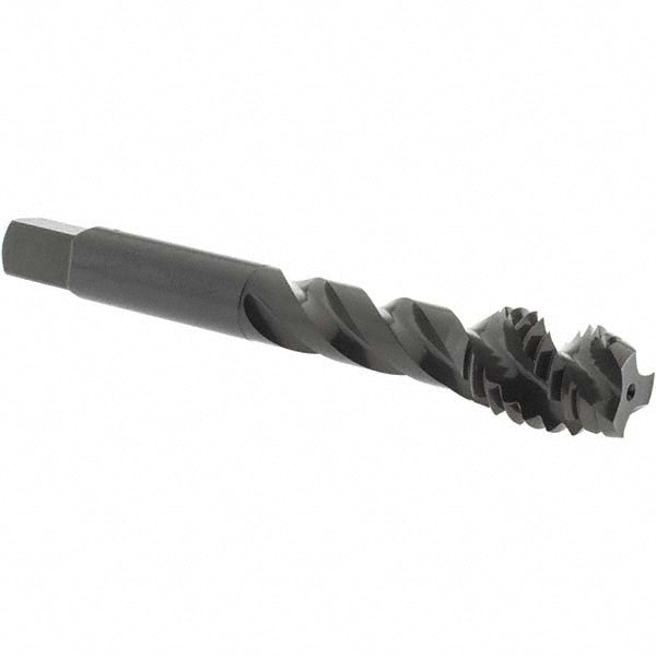 OSG 2942401 Spiral Flute Tap 1/2-13, UNC, 3 Flute, Modified Bottoming Chamfer, 2B Class of Fit, Vanadium High-Speed Steel, Oxide Finish