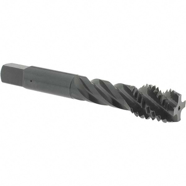 OSG 2933201 Spiral Flute Tap 5/8-11, UNC, 4 Flute, Modified Bottoming Chamfer, 3B Class of Fit, Vanadium High-Speed Steel, Oxide Finish