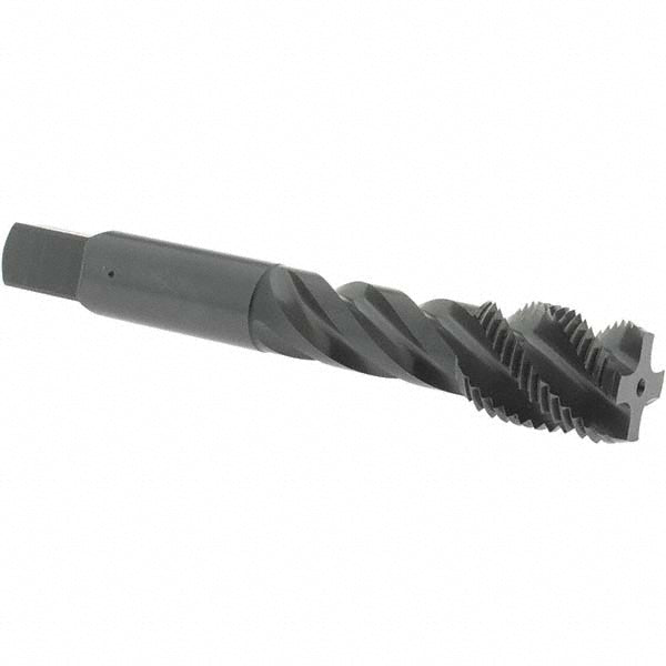 OSG 2933401 Spiral Flute Tap 5/8-18, UNF, 4 Flute, Modified Bottoming Chamfer, 3B Class of Fit, Vanadium High-Speed Steel, Oxide Finish