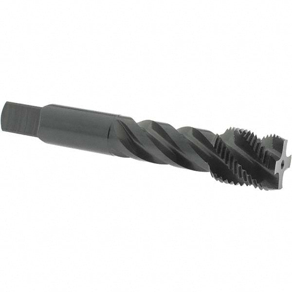OSG 2943801 Spiral Flute Tap 3/4-16, UNF, 4 Flute, Modified Bottoming Chamfer, 2B Class of Fit, Vanadium High-Speed Steel, Oxide Finish