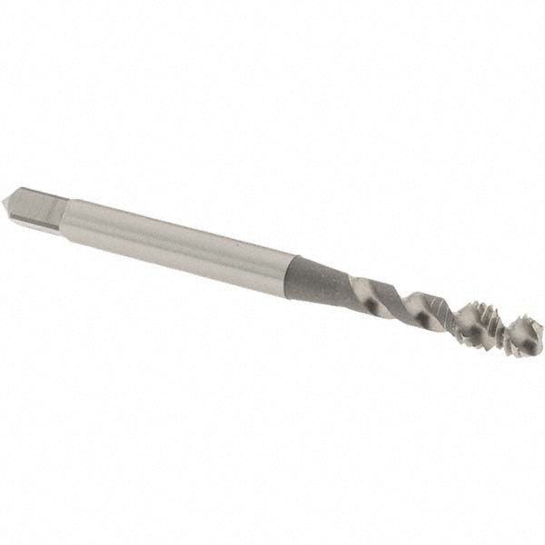 OSG 2953100 Spiral Flute Tap #8-32, UNC, 2 Flute, Modified Bottoming Chamfer, 3B Class of Fit, Vanadium High-Speed Steel, Bright/Uncoated Finish