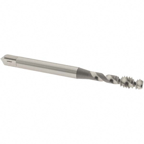 OSG 2953800 Spiral Flute Tap #10-24, UNC, 2 Flute, Modified Bottoming Chamfer, 2B/3B Class of Fit, Vanadium High-Speed Steel, Bright/Uncoated Finish