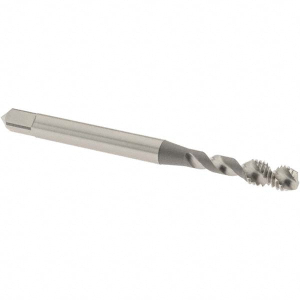 OSG 2954600 Spiral Flute Tap #10-32, UNF, 2 Flute, Modified Bottoming Chamfer, 3B Class of Fit, Vanadium High-Speed Steel, Bright/Uncoated Finish