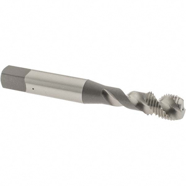 OSG 2958000 Spiral Flute Tap 3/8-24, UNF, 2 Flute, Modified Bottoming Chamfer, 3B Class of Fit, Vanadium High-Speed Steel, Bright/Uncoated Finish