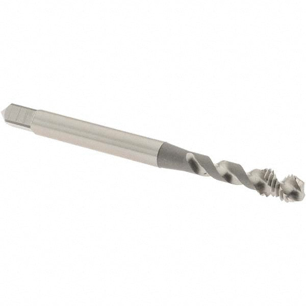 OSG 2963500 Spiral Flute Tap M5x0.8, Metric Coarse, 2 Flute, Modified Bottoming Chamfer, 4H Class of Fit, Vanadium High-Speed Steel, Bright/Uncoated Finish