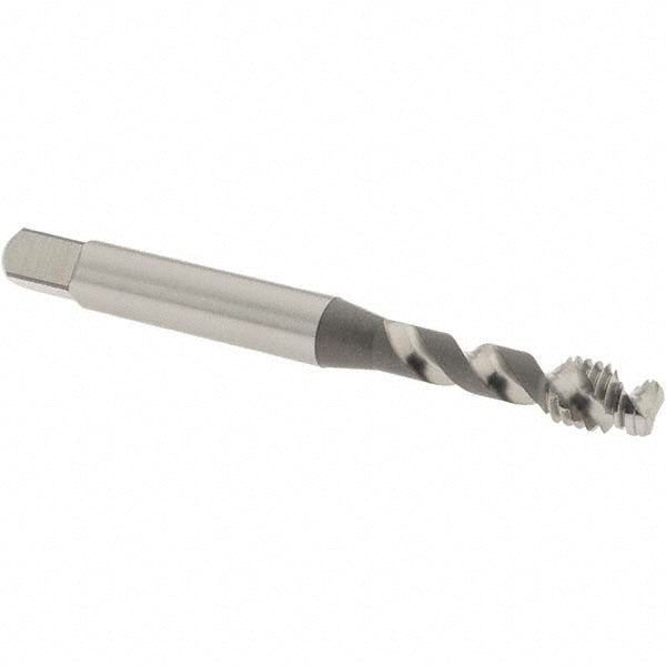 OSG 2963600 Spiral Flute Tap M6x1, Metric Coarse, 2 Flute, Modified Bottoming Chamfer, 6H Class of Fit, Vanadium High-Speed Steel, Bright/Uncoated Finish