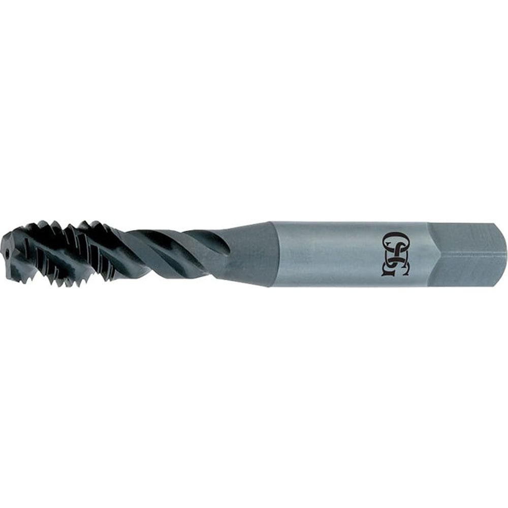 OSG 2990601 Spiral Flute Tap M4x0.70, Metric Coarse, 3 Flute, Modified Bottoming Chamfer, 6H Class of Fit, Vanadium High-Speed Steel, Oxide Finish
