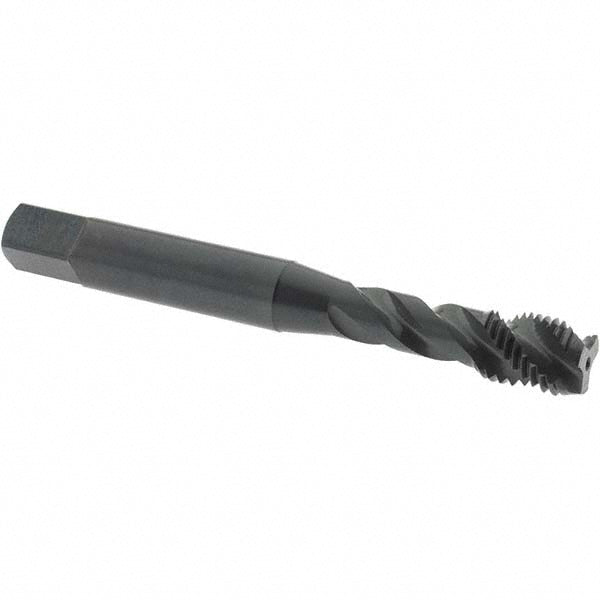 OSG 2991301 Spiral Flute Tap M8x1, Metric Fine, 3 Flute, Modified Bottoming Chamfer, 3B Class of Fit, Vanadium High-Speed Steel, Oxide Finish