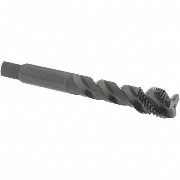 OSG 2992101 Spiral Flute Tap M12x1.25, Metric Fine, 3 Flute, Modified Bottoming Chamfer, 4H Class of Fit, Vanadium High-Speed Steel, Oxide Finish